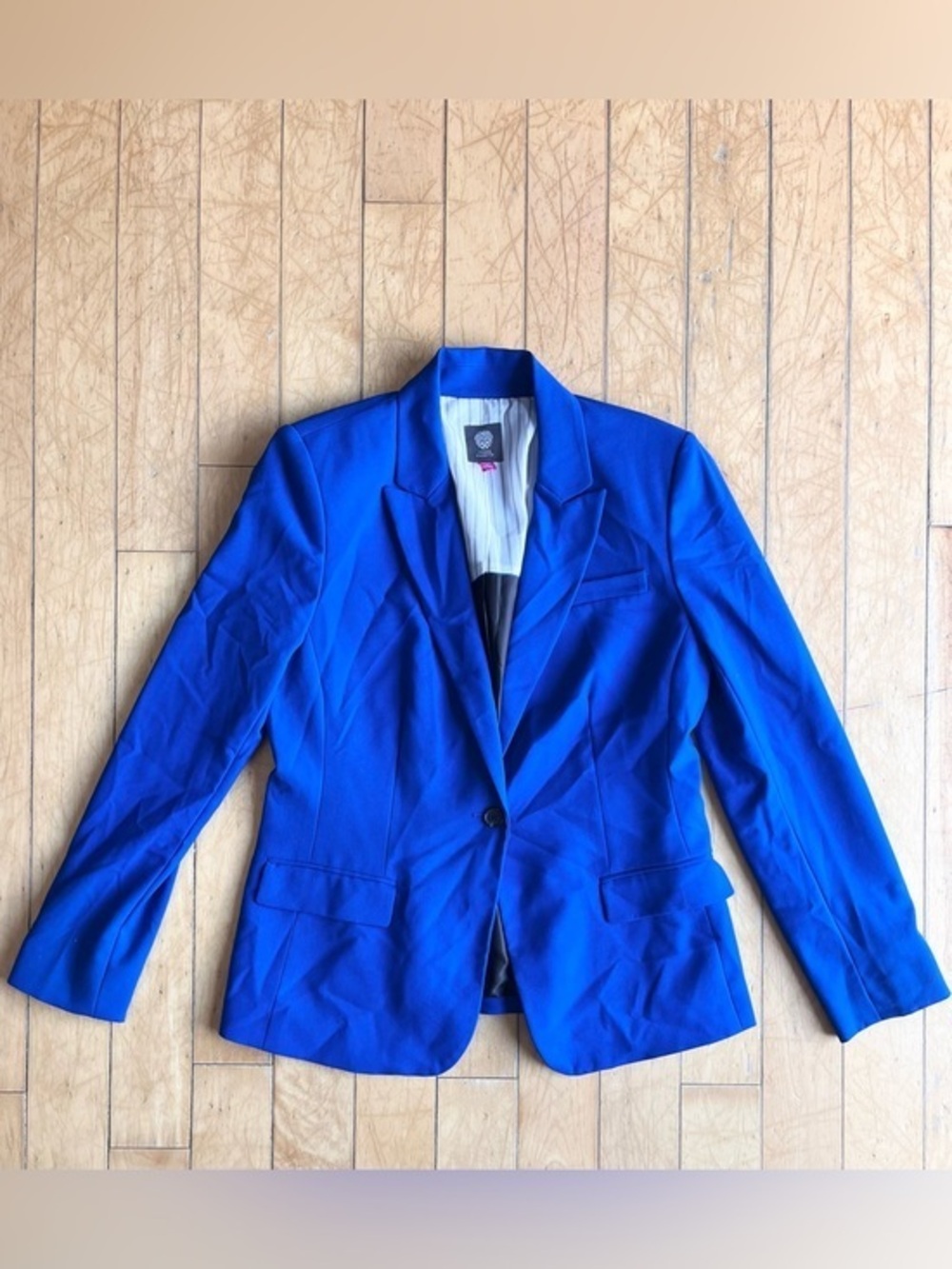 Vince Camuto Royal Blue Tailored Blazer Jacket Size 10